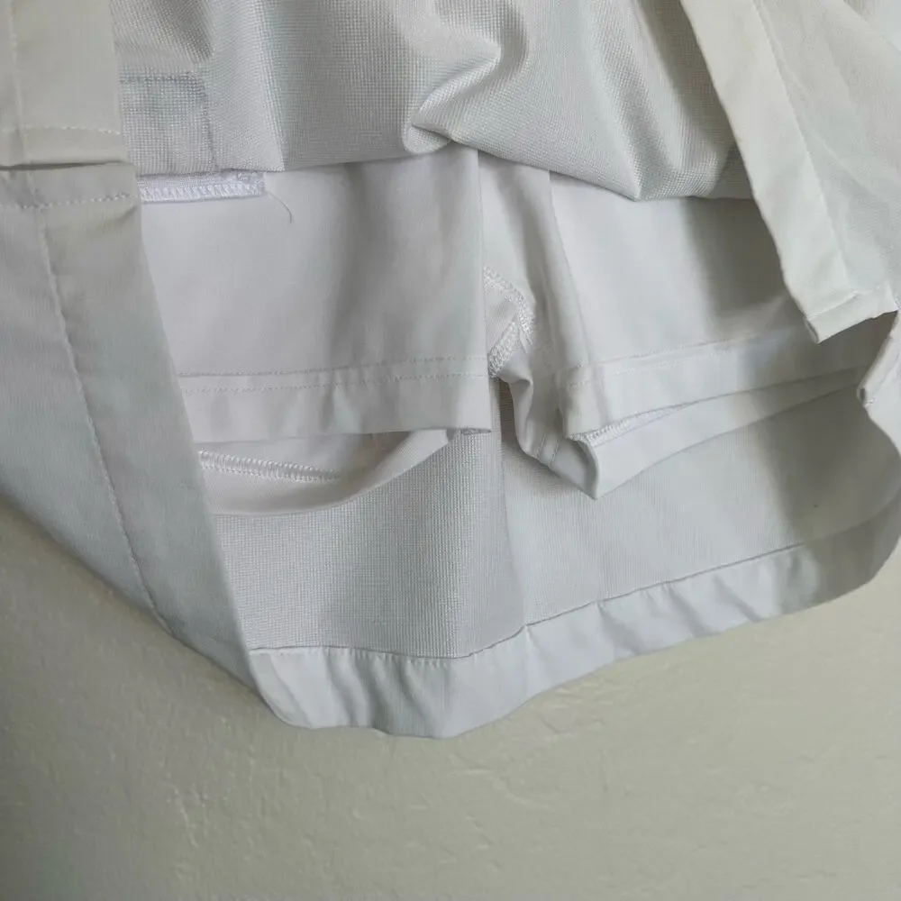Adidas White Golf Skirt Built-in Shorts Size Small - Picture 9 of 11